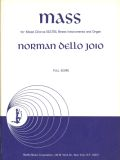 Mass (full score) for SATB, Brass and Organ
